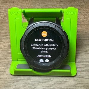 Samsung Gear S3 Frontier Smartwatch SM-R760 46mm in Dark Gray (Excellent) 9775